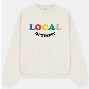 Madhappy Local Optimist sweatshirt- M, NWT